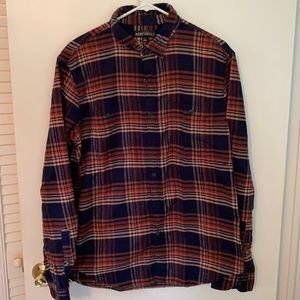 J Crew long sleeve plaid casual shirt